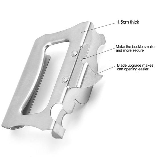 Многофункциональная открывашка из нержавеющей стали, легкая открывалка для пивных бутылок, кухонные принадлежности