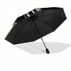 1pc Moon Witch Automatic Umbrella High Quality Canopy, Portable Folding Umbrella with, Ideal Gift for - Travel 199