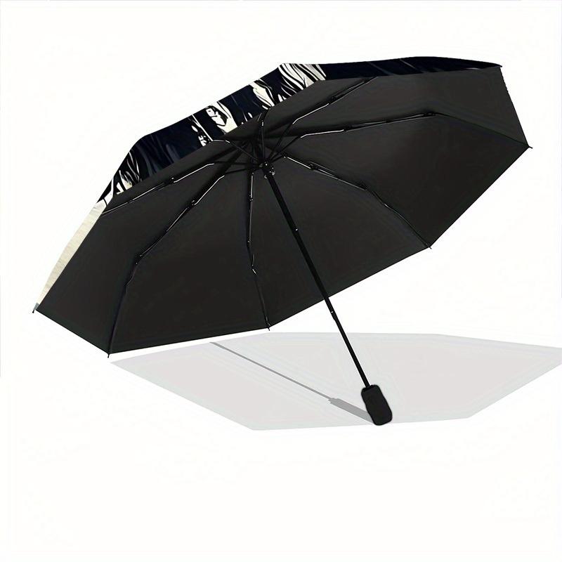 1pc Moon Witch Automatic Umbrella High Quality Canopy, Portable Folding Umbrella with, Ideal Gift for - Travel 199