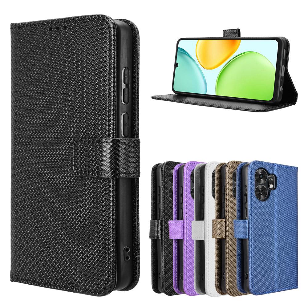 Flip Cover compatible for Honor X6D PU Leather Phone Case Full-Body Protection with [RFID Blocking]