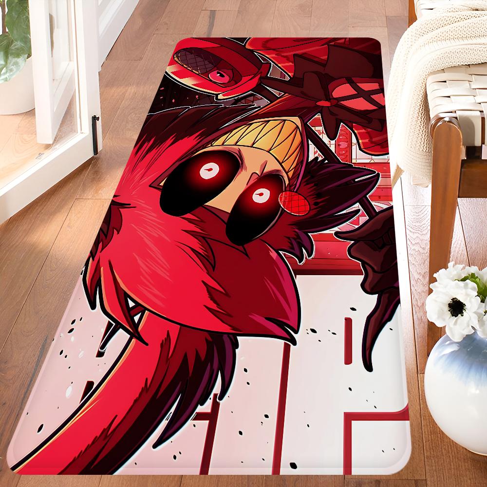 HazbinS H-Hotels Anmie Floor Carpet Kids Room Bedroom Decoration Balcony Anti-Slip Doormat Living Room Hotel Decor Mat