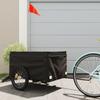VidaXL Bicycle Trailer Black 45 Kg Iron 94094