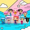 Аниме Kpop Охотники на демонов Фигурка Модель Игрушка Мультяшные Игровые аксессуары Настольное украшение Коллекционные фигурки Модель Игрушка Для ребенка