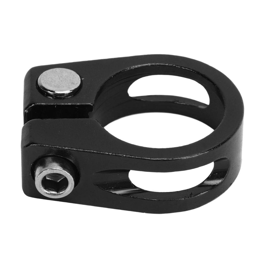 2Pcs Bicycle Seat Post Clamp Lightweight Stylish Rustproof Bicycle Quick Release Seatpost Collar