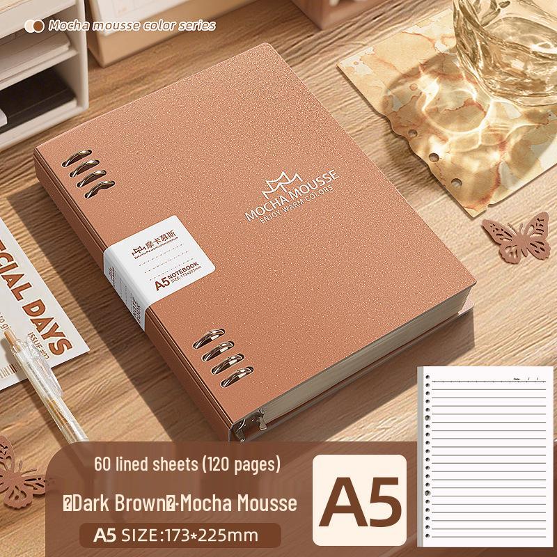 Минималистичный папку-регистратор на кольцах большой емкости: Незаменимо для студентов и офисных работников