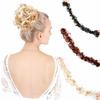 Wavy Curly Scrunchy Chignon Elastic Messy Hair Bun Wrap For Ponytail Extensions Synthetic Hair Ring Hairpiece Bun