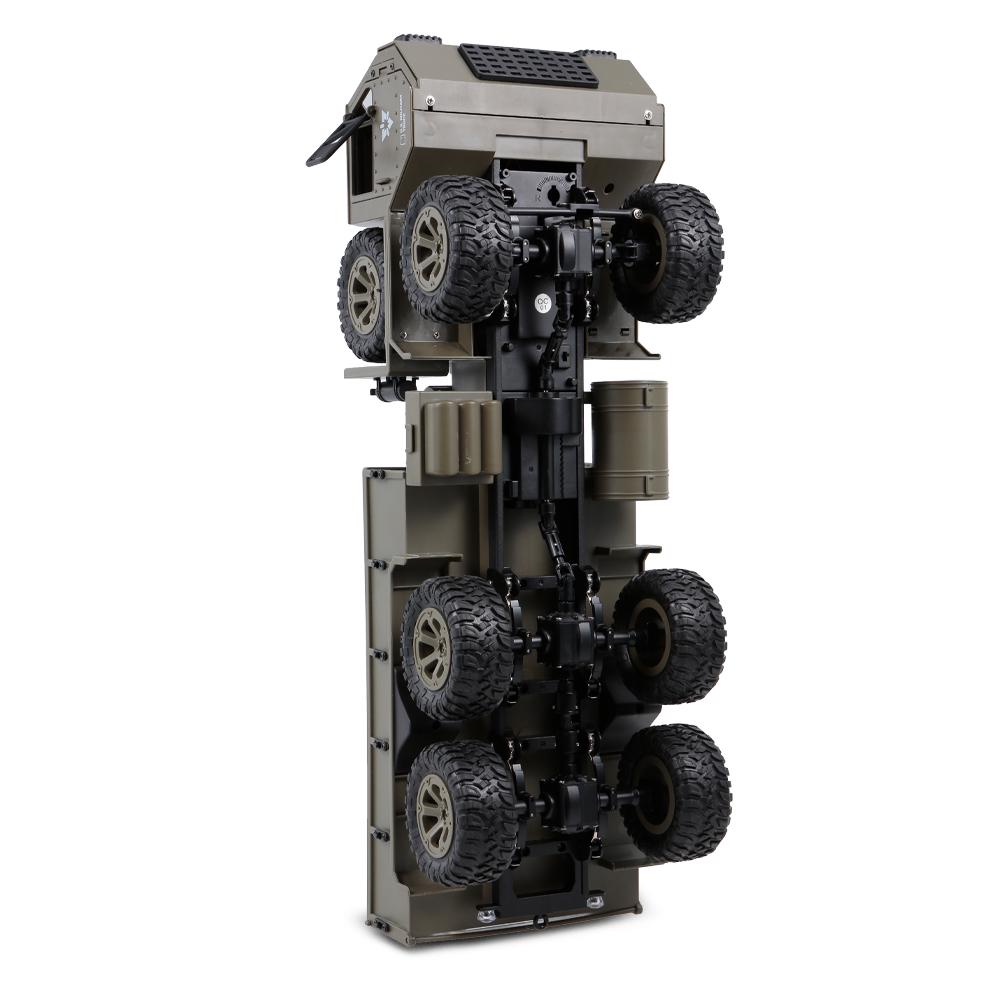 Fayee 1 12 RC 6WD 2.4GHz Военный грузовик Армейский грузовик Внедорожник RTR Автомобиль Подарок для взрослых Детей Мальчиков