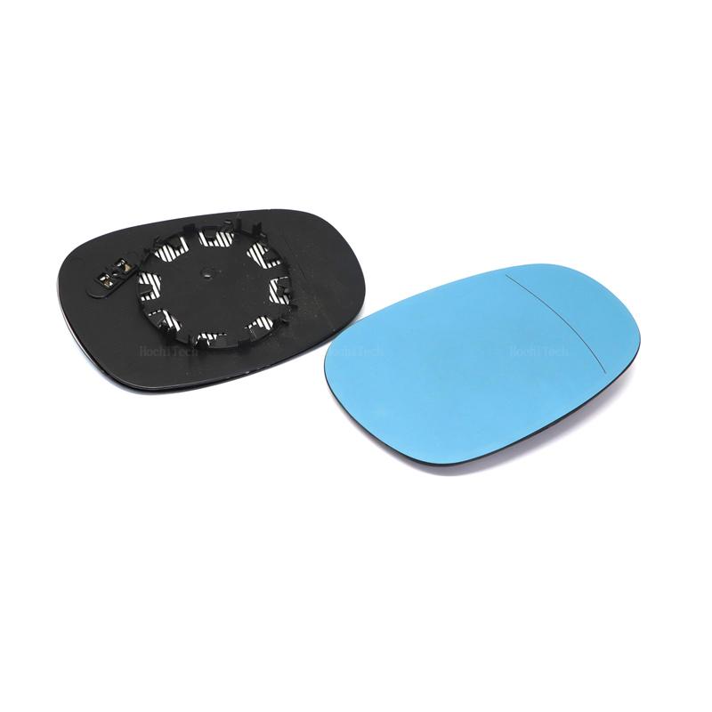 Left & Right Side Mirror Glass Blue Rear View Rearview Exterior Wide Angle for BMW 1 Series 3 Series E82 E88 E90 E91 E92 E93 LCI
