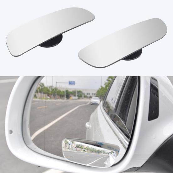 1 Pair Car Blind Spot Rearview Mirrors Frameless Convex Side Mirrors Wide Angle Rear View Car Mirrors Accessories