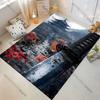 Sword red circlecarpet Yoga living room room decor children's crawling mat doormat area rug games floor mat