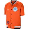 Nike Los Angeles Clippers 75th Anniversary Player Edition Warm-Up ThermaFlex Showtime однобортная куртка с V-образным вырезом и короткими рукавами DB2453-820