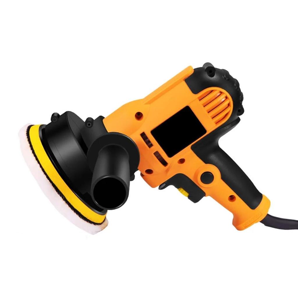 Electric Buffer Polisher 6 Inch for Polishing Sanding Waxing Variable Speed 600 3600RPM Detachable Handles with