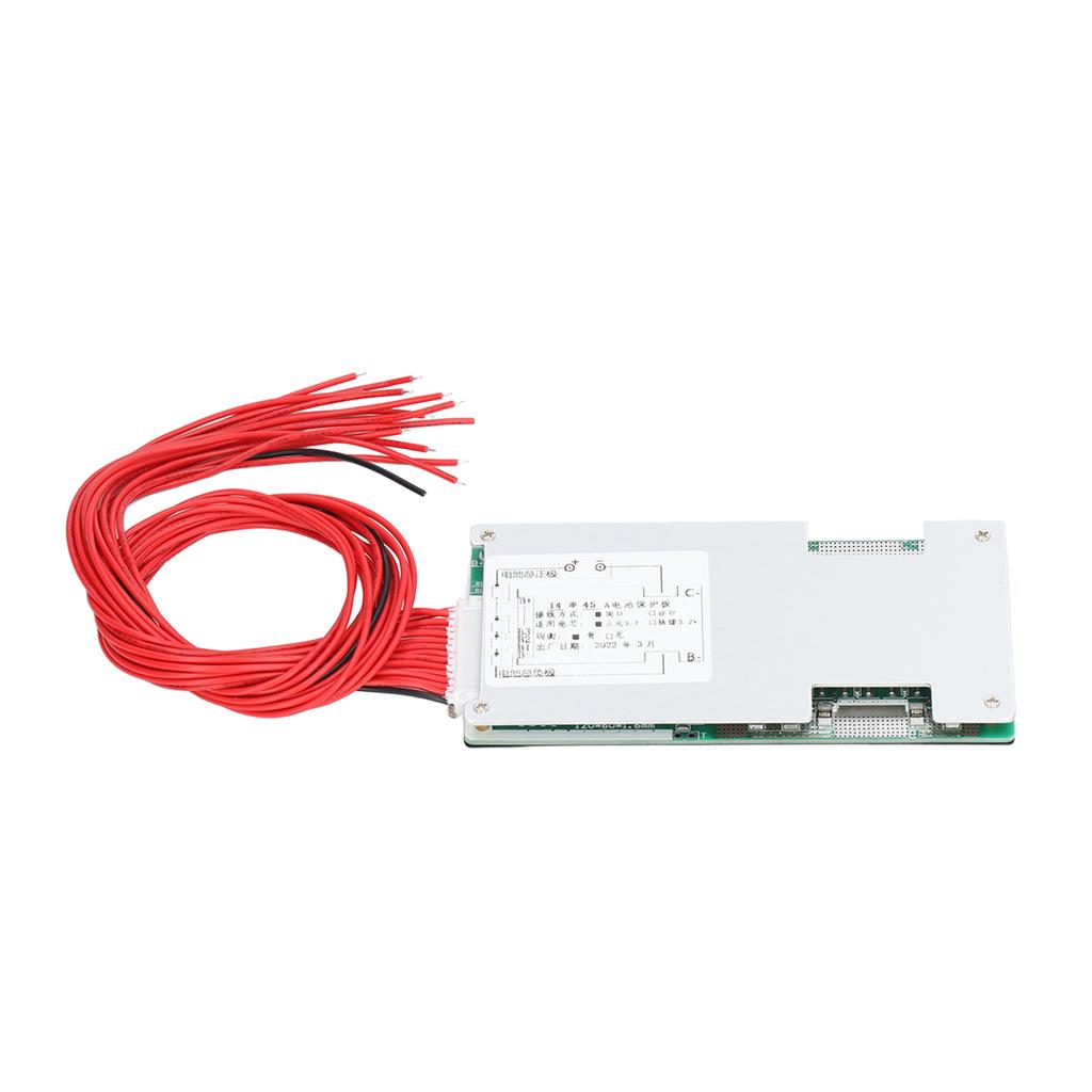 Плата защиты литиевой батареи, быстрое рассеивание тепла, 3, антикрасочная плата защиты 52 В 45 А 5 Вт