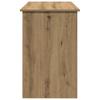 Vidaxl Biurko Artisan Oak 102X50X75 Cm Drewno Klejone
