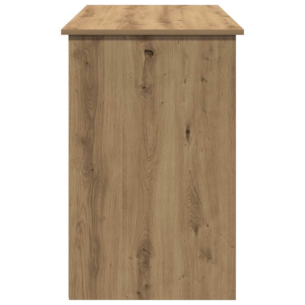 Vidaxl Biurko Artisan Oak 102X50X75 Cm Drewno Klejone