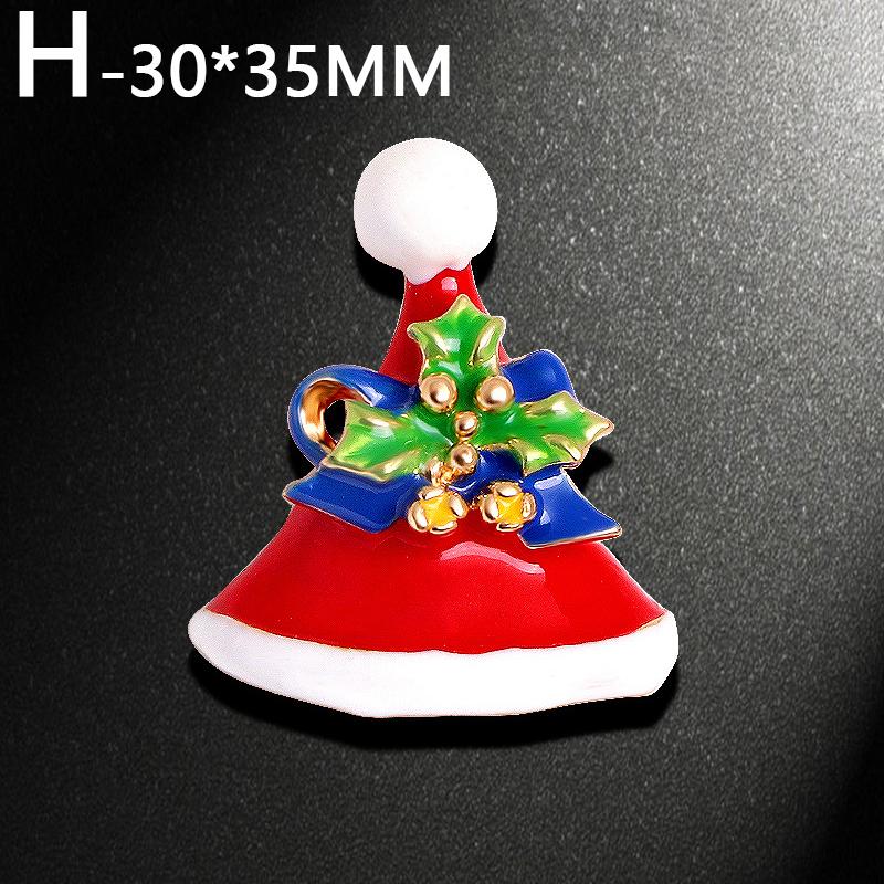 1PC Crystal Deer Women's Christmas Brooch Brooch Pins Jewelry Decoration Wedding Accessories