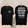 Черная футболка Harley Davidson Factory Racing
