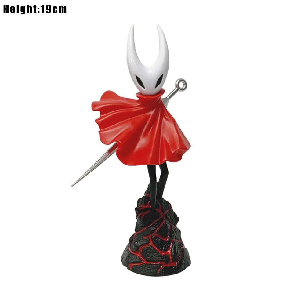In Stock  Multiple Knight & Hornet Anime PVC Statue Figures | Handmade Collectible Game Peripherals with Base Boy's Gift