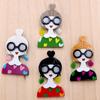 Acrylic Earrings Little Girl Brooch Acetic Acid Plate Pin Women'S Spring Fashion Corsage