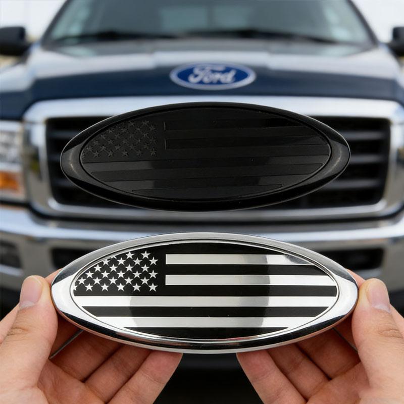 3D Car Logo Sticker Front Rear Badge Decal for Ford Focus Kuga Fiesta Escape Edge Ranger Transit Fusion Mondeo Roush Accessories