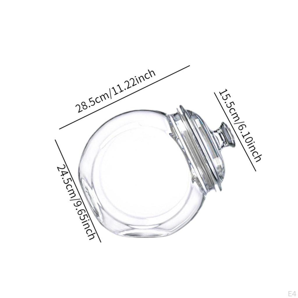 Прозрачная банка для конфет, герметичная кухонная емкость для хранения, супермаркет, орехи, зерно, многофункциональная сухая еда