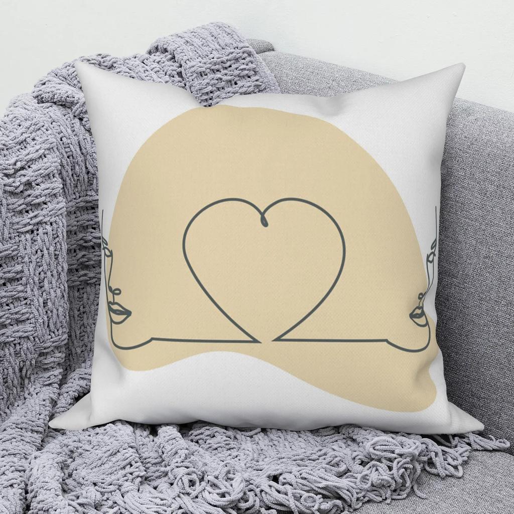 Линия Абстрактная Наволочка Чехол для Подушки Дивана Современный Простой Скандинавский Декоративный Домашний Накидной