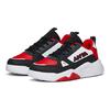 Anta Kids Non-Slip Wear-Resistant Shock Absorbing Low-Top Skate Shoes Kids Sneakers Black White Red A312218002-3