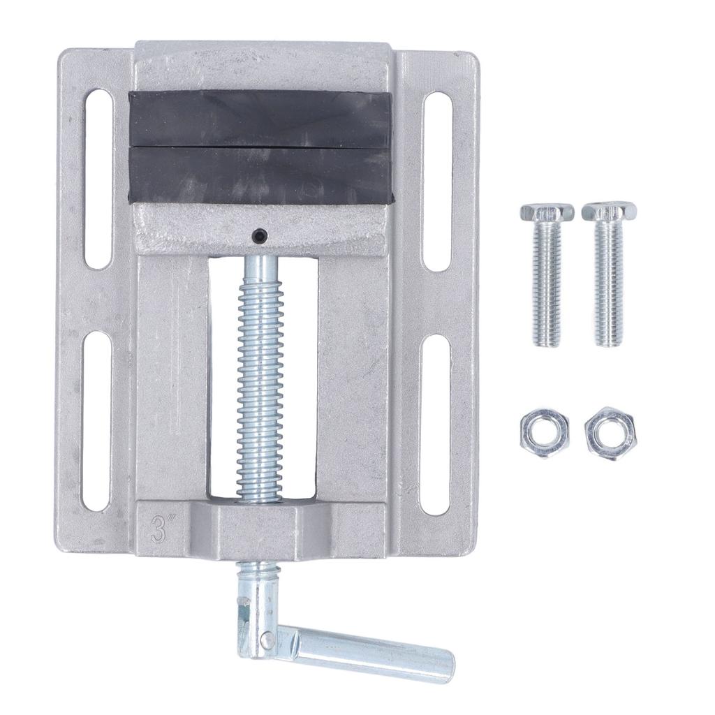 Сверлильный пресс, тиски, зажим, сверхмощные настольные тиски с винтами, гайками, ширина губок 76 мм 0?Диапазон зажима 80 мм