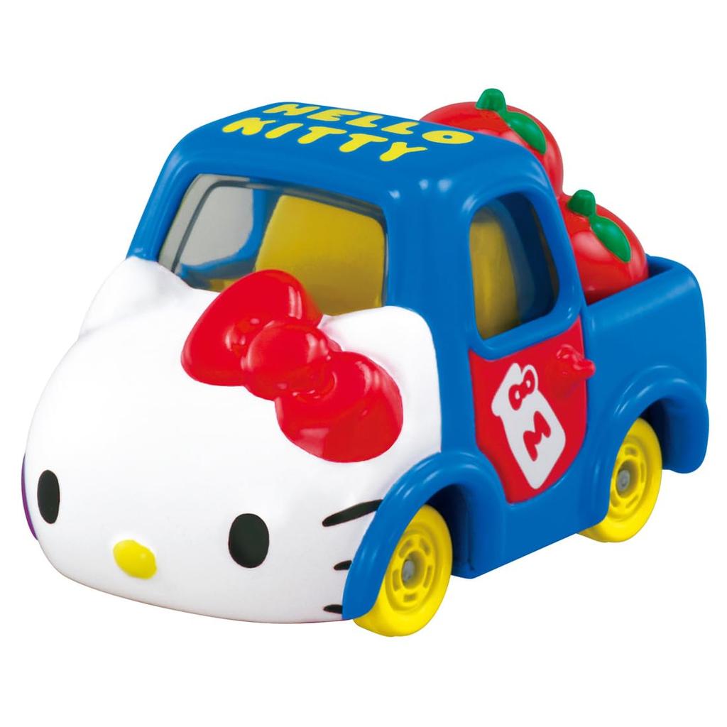 Takara Tomy Dream Tomica SP Hello Kitty 50th Anniversary Hello Kitty (Blue) Miniature Car Toy for Ages 3 and Up