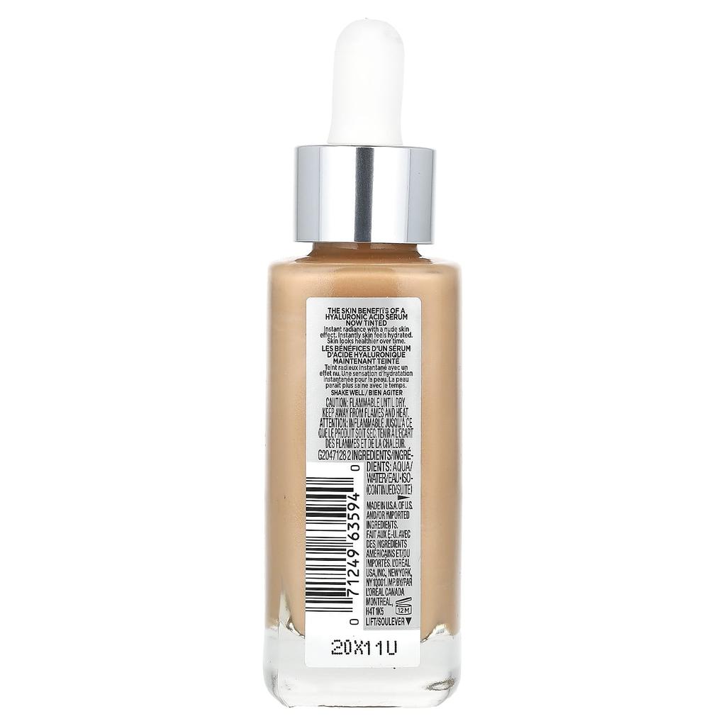 L'Oréal, True Match, Nude, Hyaluronic Tinted Serum, 4-5 Medium, 30 Ml (1 Fl Oz)