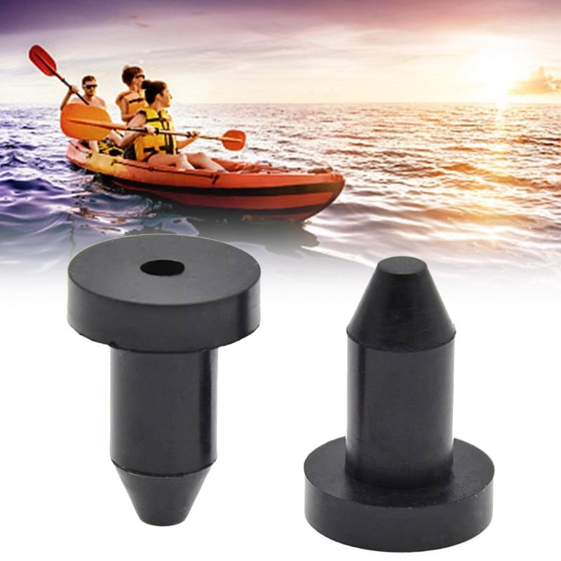 4Pcs Quick Install 1/2" Kayak Drain Plug Push Kayak Drain Stoppers Set Rubber Plug Kayak Repair Accessories