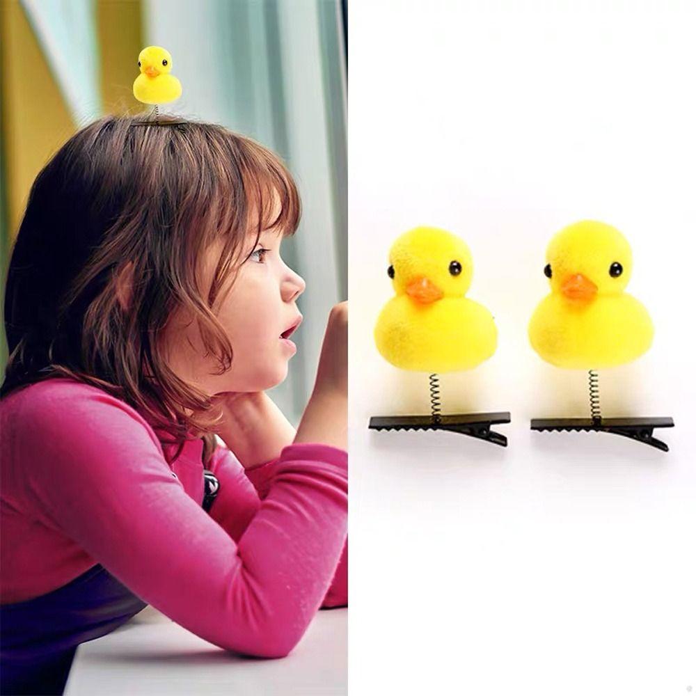 Dog Duck Hair Clip Rabbit Chicken Barrettes Fashion   Kids