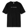 No Thanks Hip Hop Funny Printing T-Shirt Fashion Tee Clothes Summer Looseswear Cotton Casual Tshirt Oversize T Shirts