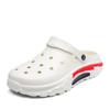 Мужские туфли Hole Shoes, простые и модные, с мягкой подошвой, тапочки-мешки, износостойкие и удобные, с толстой подошвой, пляжные сандалии для мужчин