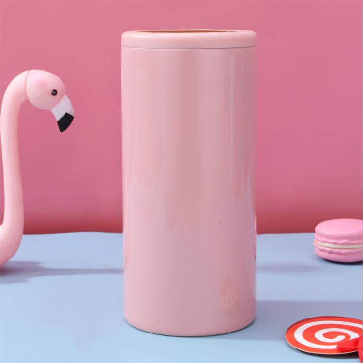 Охладитель для банок 12 унций Универсальная изолированная кружка из нержавеющей стали Легкий Эффективный Охладитель для банок с напитками для дома и улицы