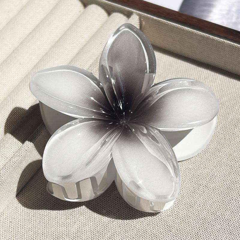 Новые гавайские градиентные цветочные заколки для волос женские модные большие заколки для волос шпильки для девочек заколки аксессуары для волос в стиле бохо