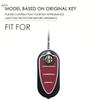 Силиконовый чехол-брелок на 3 кнопки для автомобиля Alfa Romeo Mito Giulietta GTO 159 GTA 4C Mito Складной Брелок Защитная оболочка