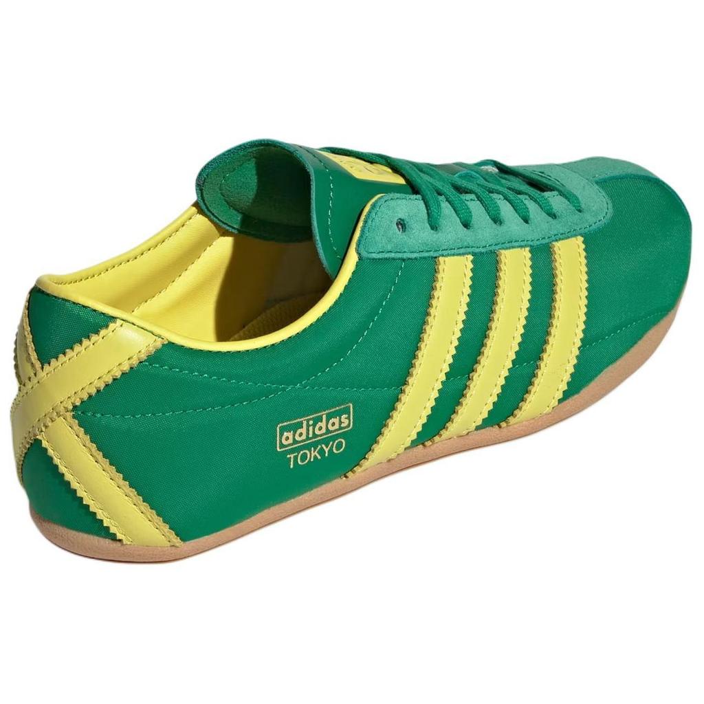 adidas Женский Токио 'Зеленая Чистая Сера' (женские размеры) Зеленые / Чисто-серные / Золотистые металлик Повседневная обувь JI3298