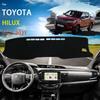 Накладка на панель приборов Dash Mat для Toyota Hilux AN120 AN130 2015~ Коврик Защита от солнца Подушка Защита от солнца Козырек Аксессуары 2016