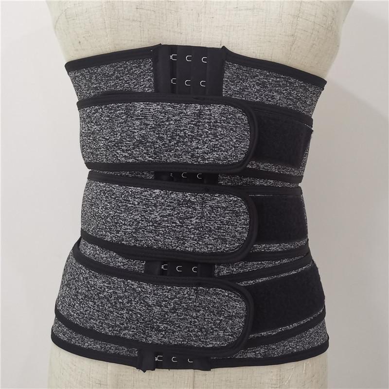 Пояс для йоги и фитнеса с застежкой-молнией и липучкой для отвода пота