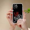 K-Korn Rock Band Transparent Phone Case For IPhone 17 Air 16 Pro Max 15 14 13 12 11Plus Shockproof Cover