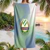 Rapid Wien FC принт Быстросохнущее пляжное полотенце Микрофибра Впитывающее Портативное для путешествий Полотенце для плавания