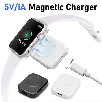 5V/1A Беспроводная зарядка для смарт-часов Сменное магнитное зарядное устройство для смарт-часов Аксессуары для смарт-часов для Apple Watch Ultra 49 мм