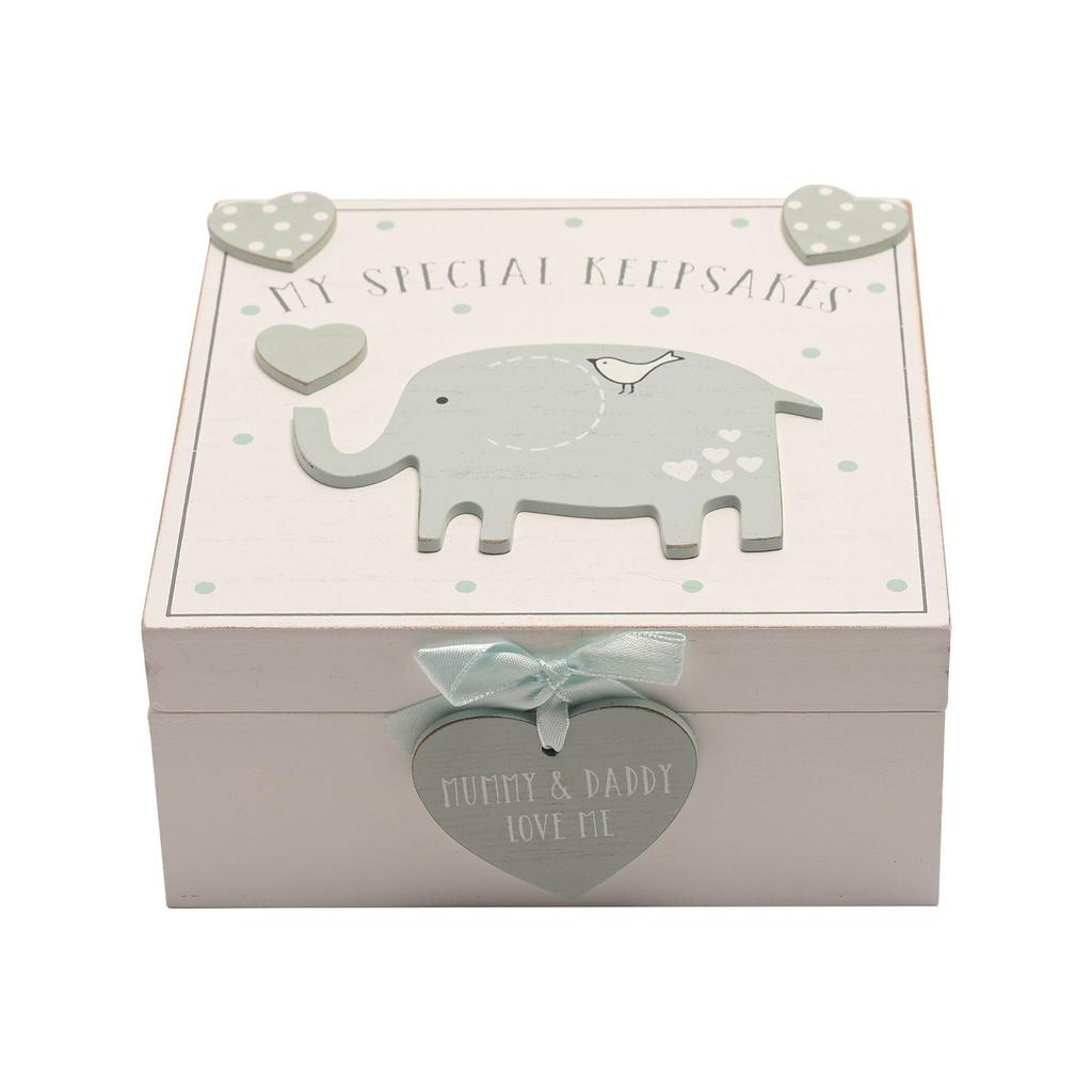 Petit Cheri' Моя особенная шкатулка для памятных вещей 16 см x 16 см - Синяя