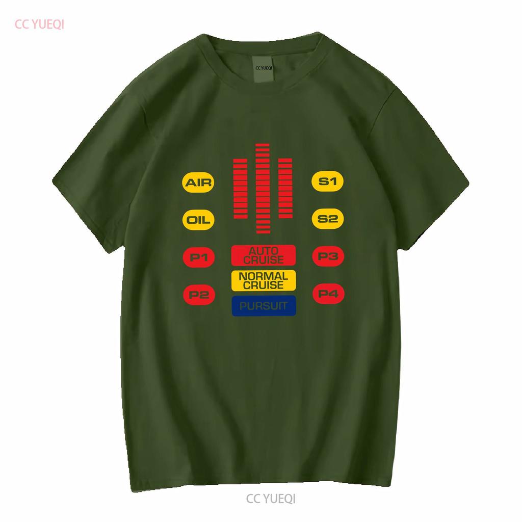 Kitt Cockpit Michael Knight Hasselhoff Rider Led 80s Cult Trans Am T Shirt Vintage Washed Top For Everyday Wear Casual