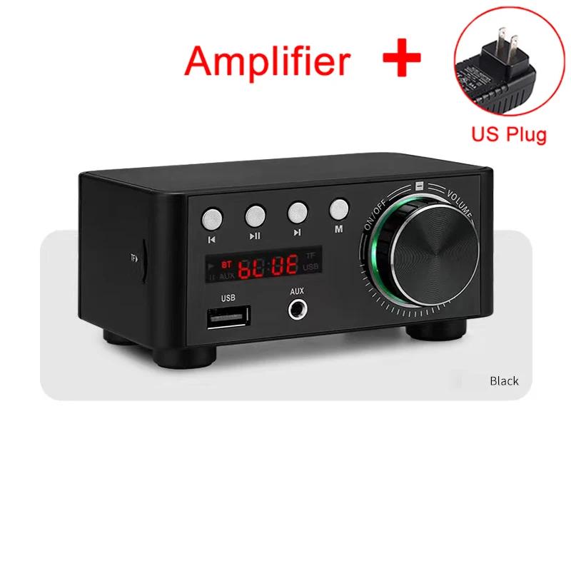 Мини-аудио HiFi Bluetooth 5.0 усилитель мощности класса D 2.0 канала Tpa3116 цифровой усилитель 50 Вт*2 домашний автомобиль морской аудио USB/AUX IN