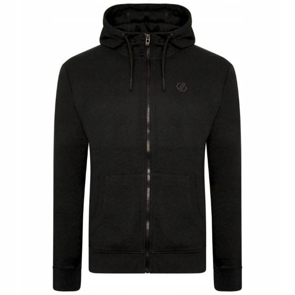 Y8097 Dare2B Full Zip Hoodie Modulus Cotton Charcoal Gray MEN'S SWEATSHIRT XXS