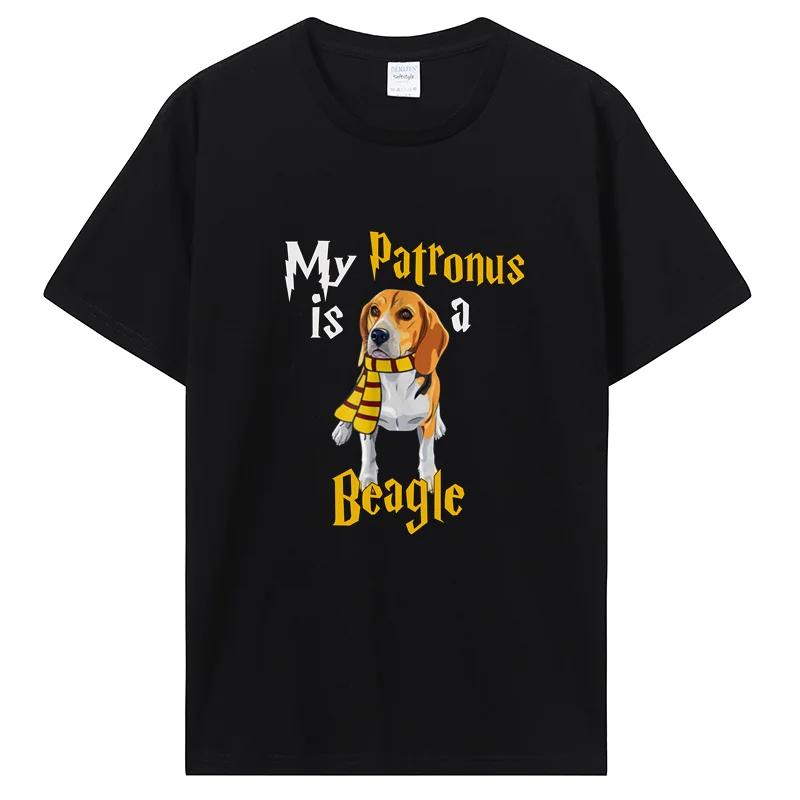 Brand My Patronus Is A Golden Retriever T-SHIRT Short Sleeve T Shirt Cotton Clothing Graphic Tshirt Tees