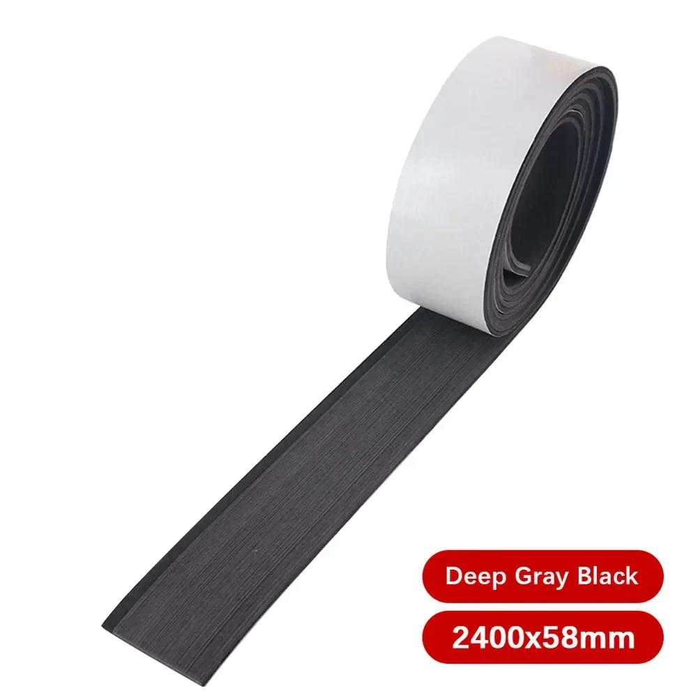 2400x57x6mm EVA Decking Sheet Mat Non-Slip Self-Adhesive for Boat Yacht Marine Deck Pad RV Car Trunk Flooring Carpet