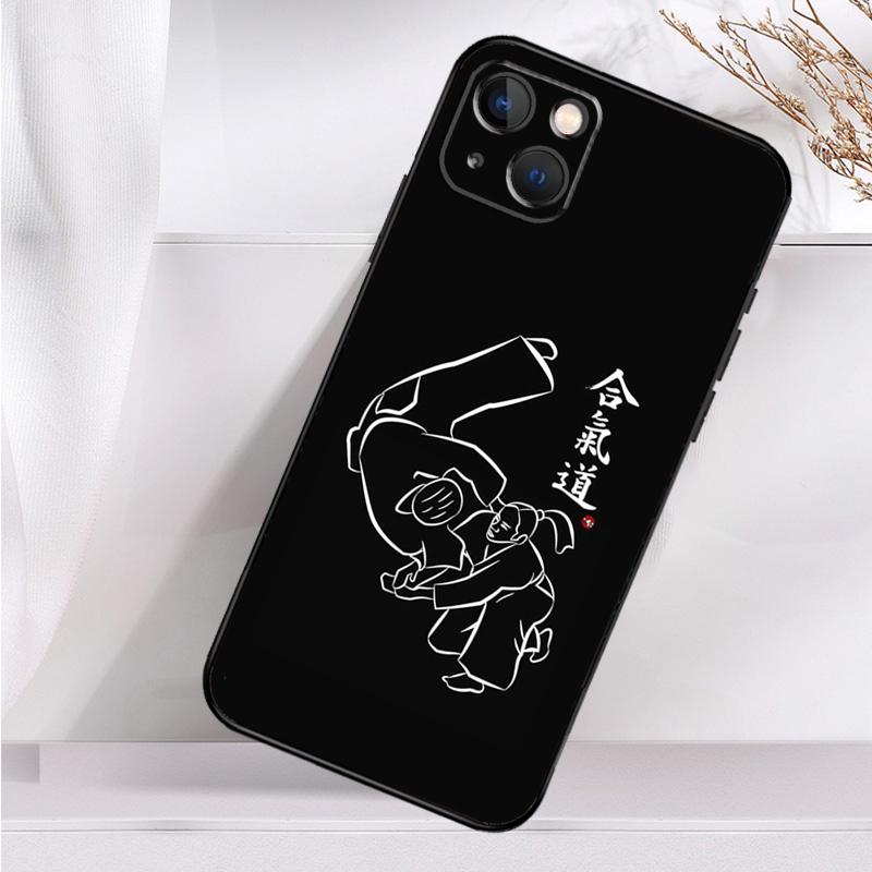 Aikido Phone Case For iPhone 16 15 14 13 12 11 Pro Max Mini X XR XS Max 7 8 Plus Back Cover